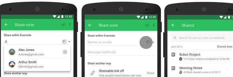 evernote apps