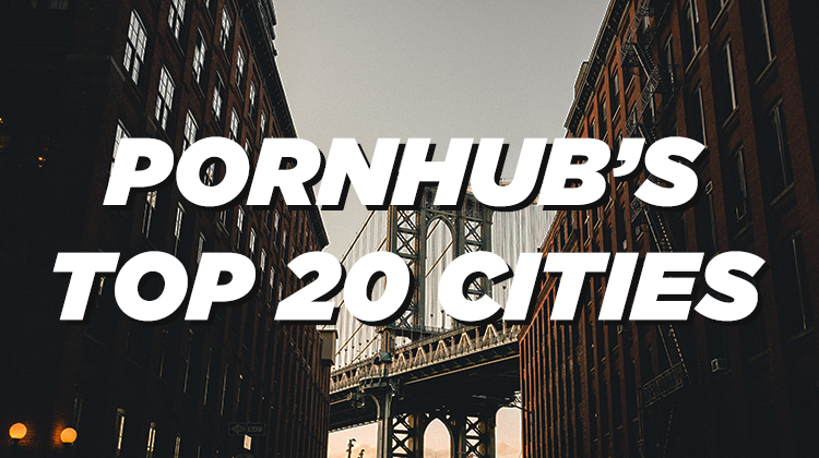 pornhub top 20 cities