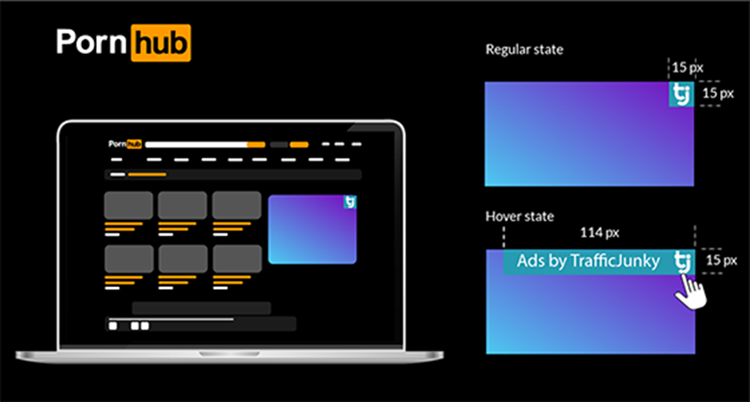 Animated Traffic Junky Porn Ads - Best Practices for Advertisers Following Change to TrafficJunky Label on  Pornhub â€“ TrafficJunky Blog