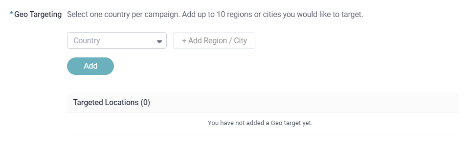 Place your ads in front of the right audiences with TrafficJunky's Geo Targeting feature. Target up to 10 specific regions or citires!
